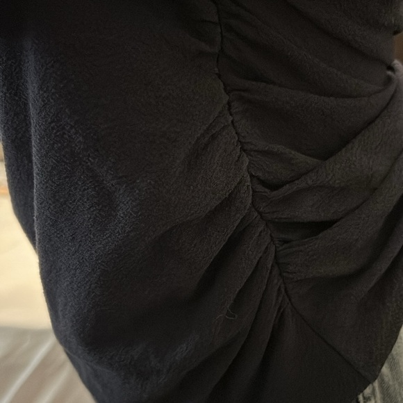 Ralph Lauren Midnight Blue Blouse Size Small - Picture 8 of 14